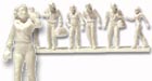 Detailfiguren 1:50 gehend